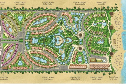شاليه تسليم فوري 100م في Blue Bay Asia Ain Elsokhna العين السخنة
