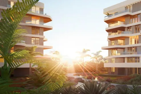 سارع بشراء شقة بحديقة في The Canyon Compound بمساحة تبدأ من 140 متر