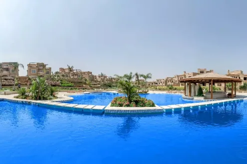 With space of 342 Meters Townhouse for sale in Lanuova Vista New Cairo