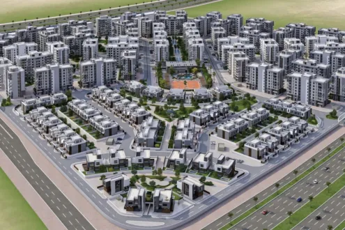 For Lovers of Sophistication Apartment For Sale in Bleu Vert With Area of 188m at New Capital