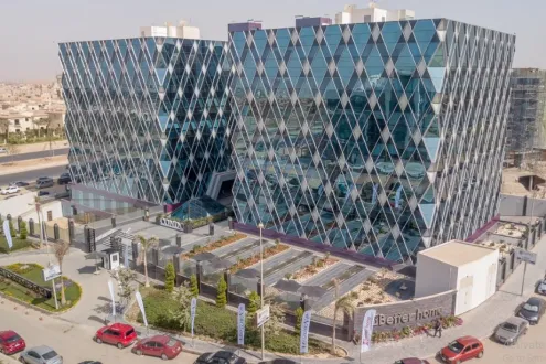 مكتب بمساحة 91 متر في cairo business plaza new capital للبيع
