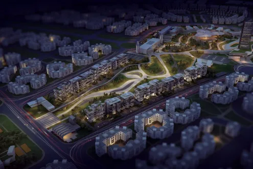 بالتقسيط أسكن في كمبوند ميدتاون فيلا