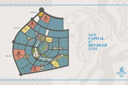 تاون هاوس جاهزة للسكن في كمبوند ميدتاون سكاى بيتر هوم تاون هاوس جاهزة للسكن في كمبوند ميدتاون سكاى بيتر هوم