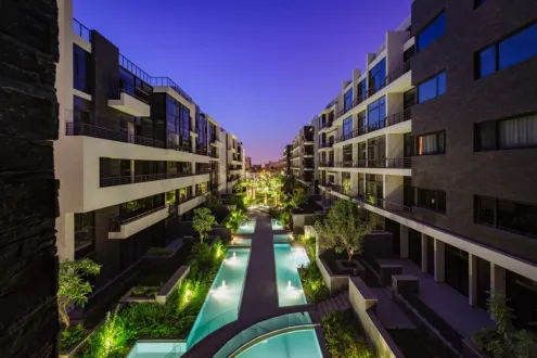 Your Apartment In the Waterway Villa Compound 185m