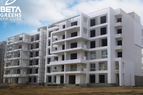 Apartments for sale in Beta Greens New Cairo 133m with a Very special location at the lowest price per meter Apartments for sale in Beta Greens New Cairo 133m with a Very special location at the lowest price per meter