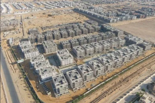 أسكن في شقة في كمبوند ليك فيو ريزيدنس