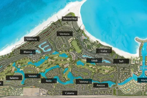 Apartments For Sale in North Coast Marassi Resort 155m