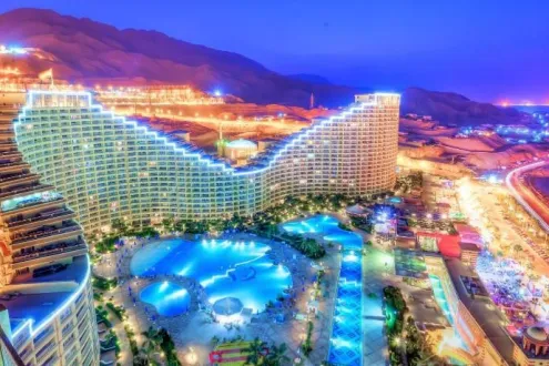 Book Your Chalets in Porto Sokhna Amer Group From 110 meters