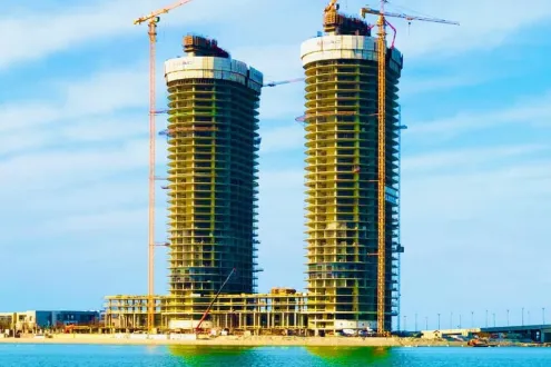 شاليهات للبيع في مشروع ابراج العلمين الجديدة 71 متراً