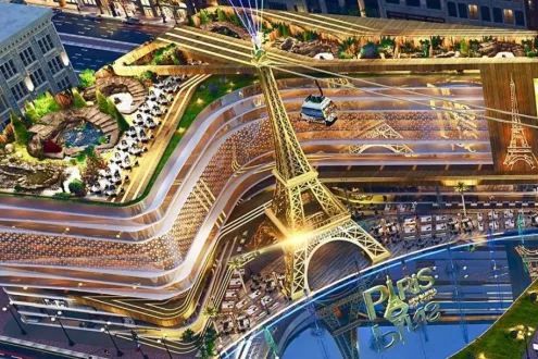 90m Attractive Shop For Sale in Paris Administrative Capital With Imaginary Price