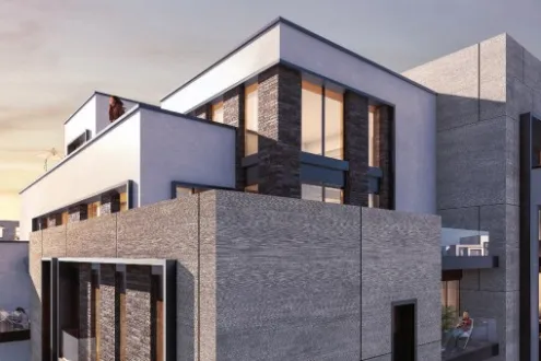 للبيع بالتقسيط شقق 151 متراً أرضي في كمبوند سوان ليك