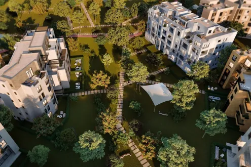 Apartments With ​145m For Reservation In O West 6 October