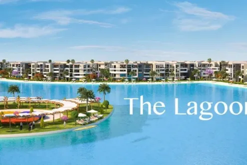 شاليهات رائعة 155م للبيع في موقع مميز جدا داخل منتجع بوسانس الساحل الشمالى