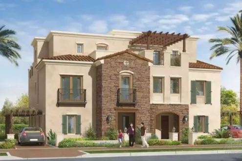 Great Opportunity of 190m Twin House With Installments Over 6 Years in Mivida 5th Settlement