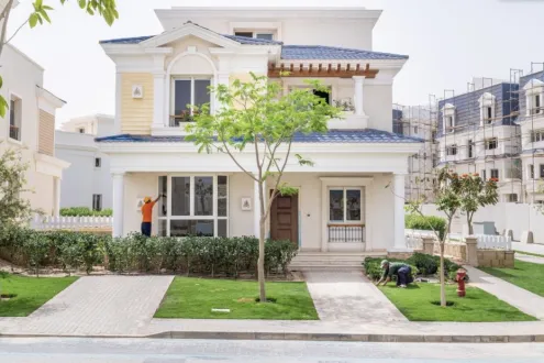 عرض متميز اي فيلا 287 متر للبيع في ماونتن فيو أكتوبر بارك بموقع مميز