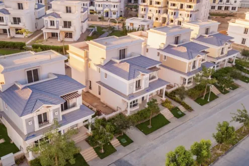 اميز فيلا للبيع ب Mountain View October Park بمساحة 218 متر