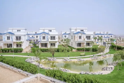 وحدتك بحديقة 70 متر ومساحة 227 متر في كمبوند ماونتن فيو أكتوبر بارك من ماونتن فيو