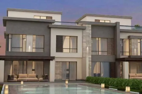 فلل رائعة 390م للبيع في موقع مميز جدا داخل كمبوند سوديك التجمع الخامس فيلات