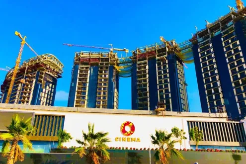 للبيع بالتقسيط شقة 117م في أبراج العلمين الجديدة