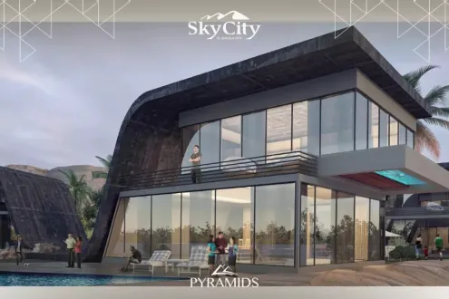 إشتري شاليهك بمساحة 110م في سكاي سيتي الجلالة