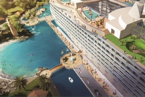 شاليه بمساحة 75م في منتجع وان علمين