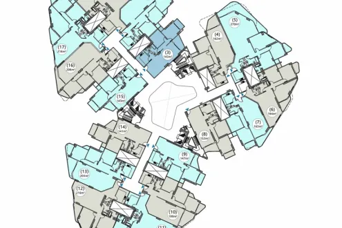 بنتهاوس للبيع استلام فوري في منتجع فالوري المعمورة