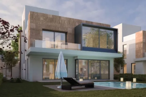 Villa with an area of ​​325 m in Karma Compound Sheikh Zayed