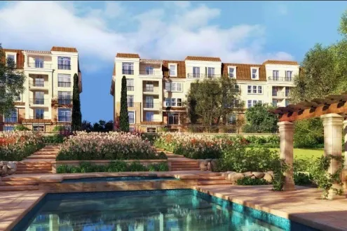 In New Cairo, Book A Villa In Cavana Spring Sarai With ​​​​400m