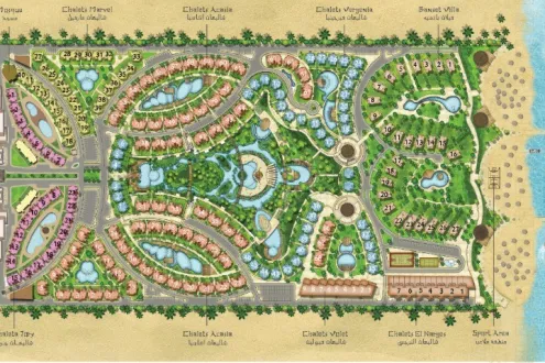 Receive Your Chalet In Bluebay Jory Resort With An Area ​​45m