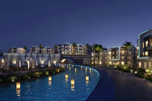 Hurry Up To Buy Your Chalet North Coast With ​​82m In Sea View Resort