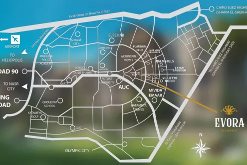 With 10% Downpayment, Get A Penthouse 230 m² In Evora Compound