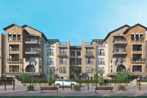 Own A Penthouse In Evora Fifth Settlement With Space 245m²