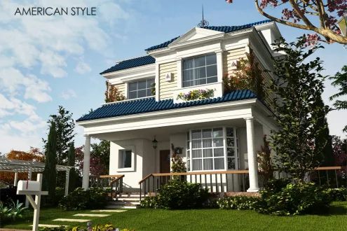 Twin House 380m In New Cairo, Mountain View Park Island Compound Twin House 380m In New Cairo, Mountain View Park Island Compound