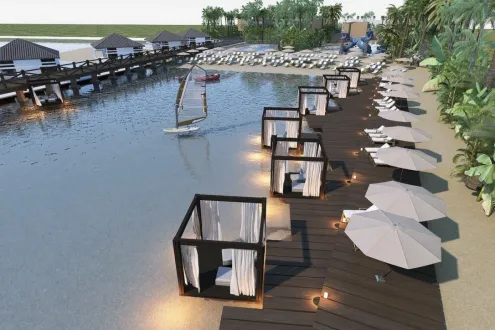 Villa With 430m In Mangroovy Resort With Facilities Up To 5 years