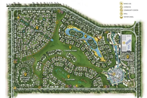 Villa With An Area 235m², Live In Mountain View Park Island Villa With An Area 235m², Live In Mountain View Park Island