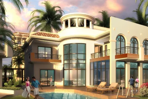 Villa 215m In El Shorouk City Compound Cleopatra Palace