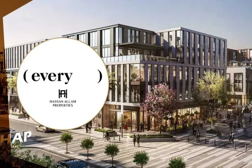 Your unit with an area of 91 m² in Every Mall by Hassan Allam Your unit with an area of 91 m² in Every Mall by Hassan Allam