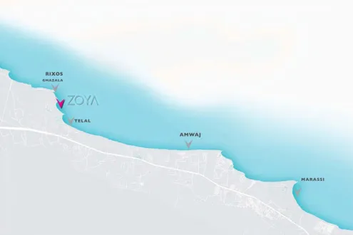 In Installments, Buy A Twin House In Zoya Ghazala Bay North Coast With ​​270m