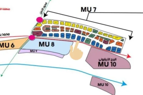 إشتري مكتب في مشروع ايست تاور  بمساحة 46 متر