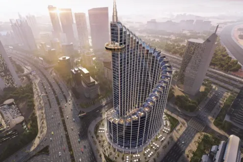 باقل من سعر السوق، مكتب في ايست تاور 70م تشطيب كامل