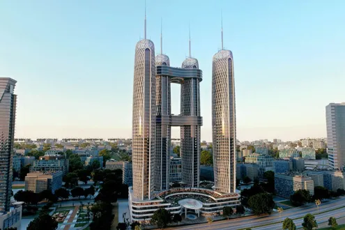 55 M Office For Sale With Less Than Market Price In Nile business city Tower