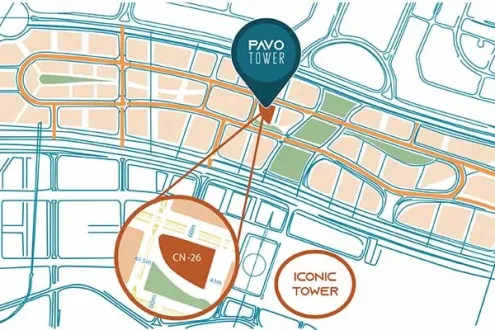 Book An Office 128 Meters In Pavo Tower Project By Mercon At Special Prices