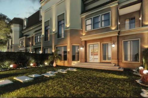 Hurry Up To Buy A Townhouse In Kavana Lake Compound In New Cairo With 220m²