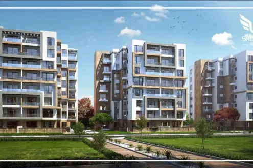 Special apartment for sale in Sky Capital View Compound New Capital