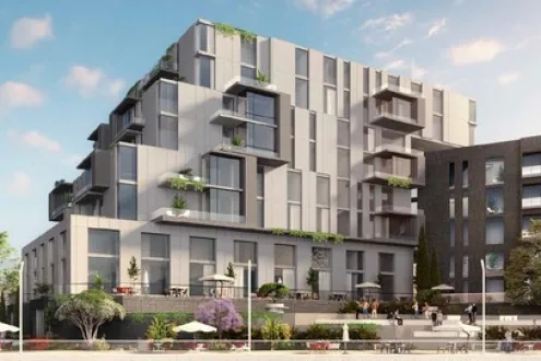 In Sheikh Zayed, Book Your Apartment In Canal Walk Island With 187m²