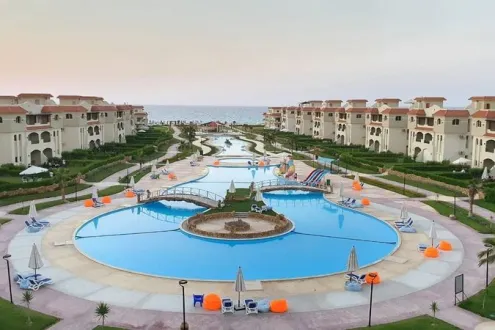147 m apartment for sale with less than market price in Lasirena Palm Beach Sokhna