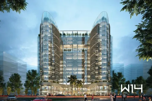 Office in the new capital in White Tower 14 And Installments Over 9 years