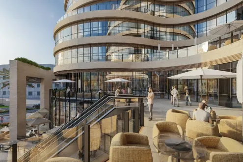 مكتب بمساحة 138 متر في مول برو مارك العاصمة الجديدة