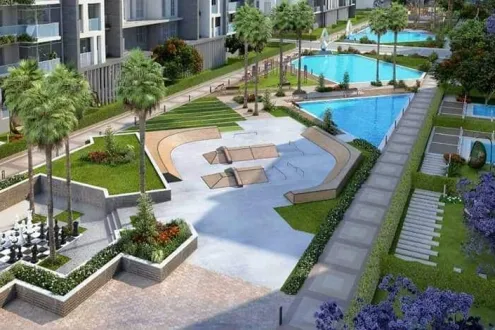 For Sale In Installments, Office 78 Meters In Three Square Business Tower Project
