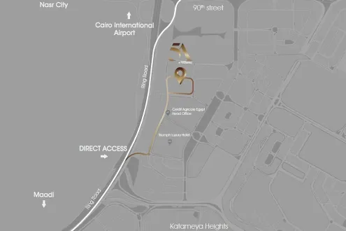 Units With 122 Meters For Reservation In 5A Fifth Settlement Mall